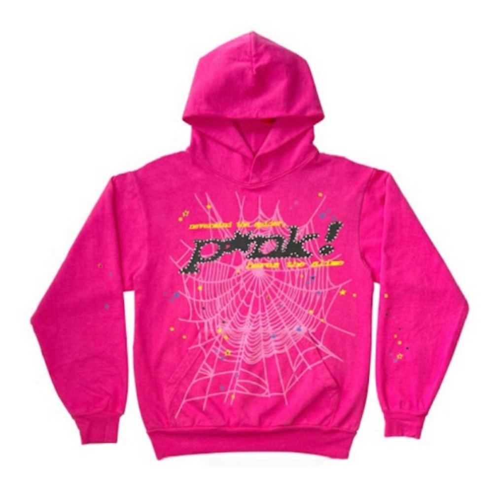 Sp5der P*NK Hoodie